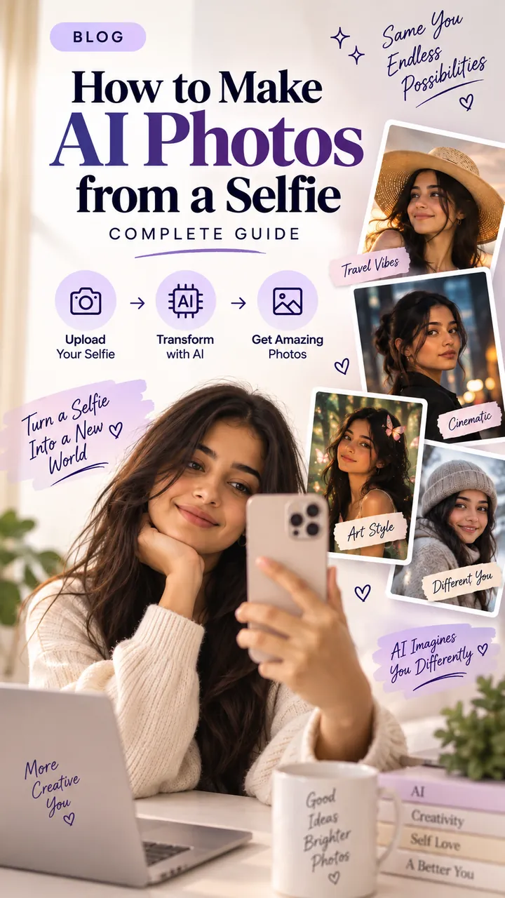 How to Make AI Photos From a Selfie: The Complete Guide