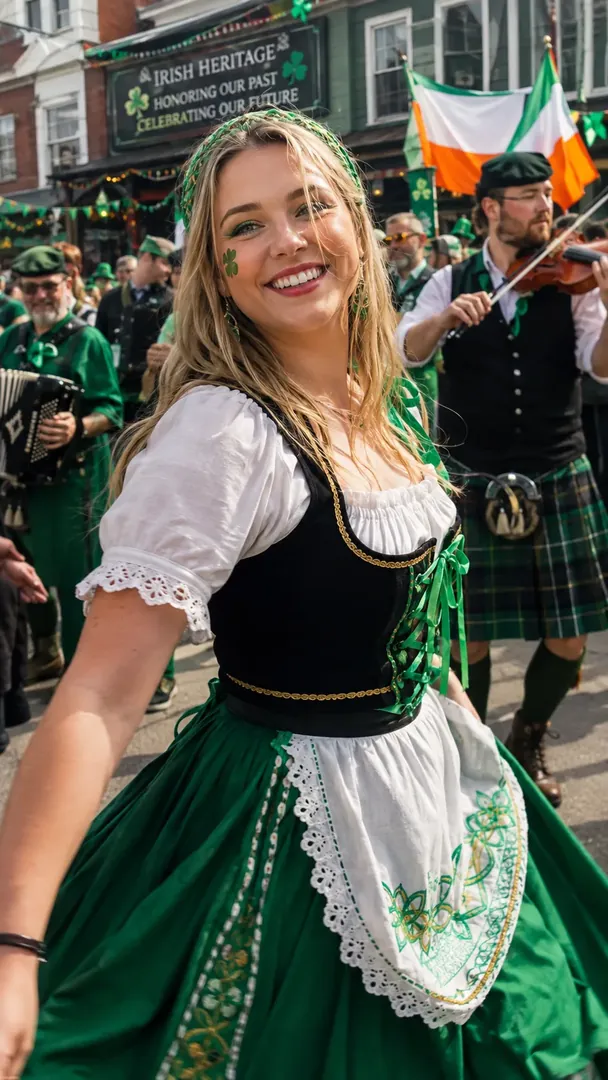 Irish-American Heritage Festival: AI American Cultural Celebrations photo effect example 2