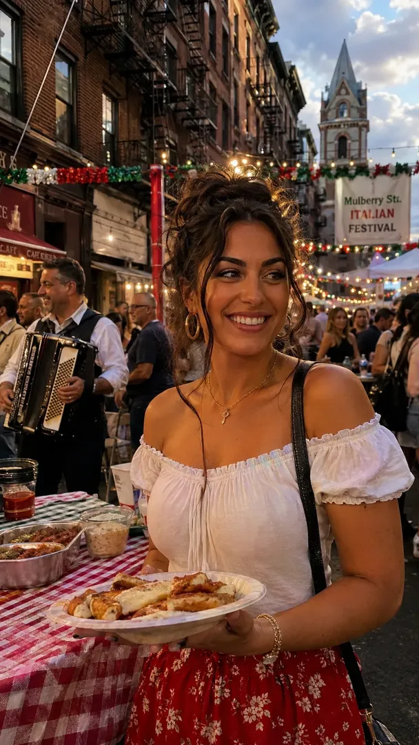 Italian-American Festival: AI American Cultural Celebrations photo effect example 2