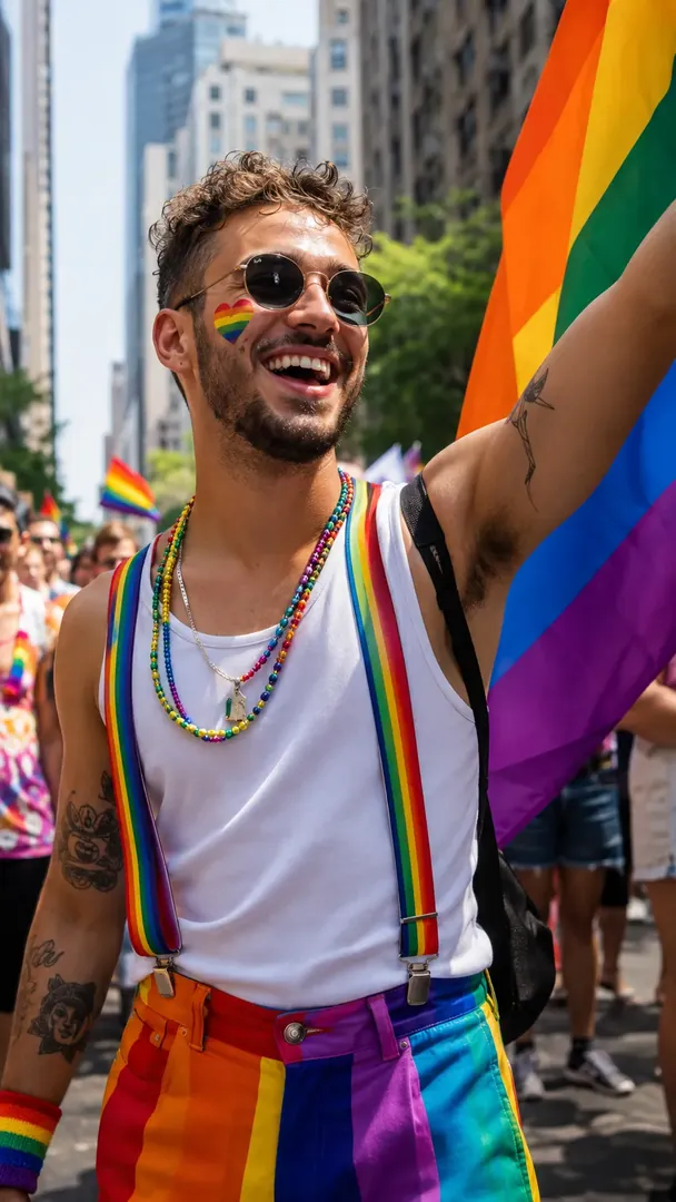 Pride Celebration: AI American Cultural Celebrations photo effect