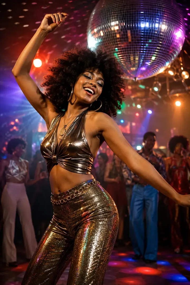 Disco Night: AI Music & Concert Vibes photo effect