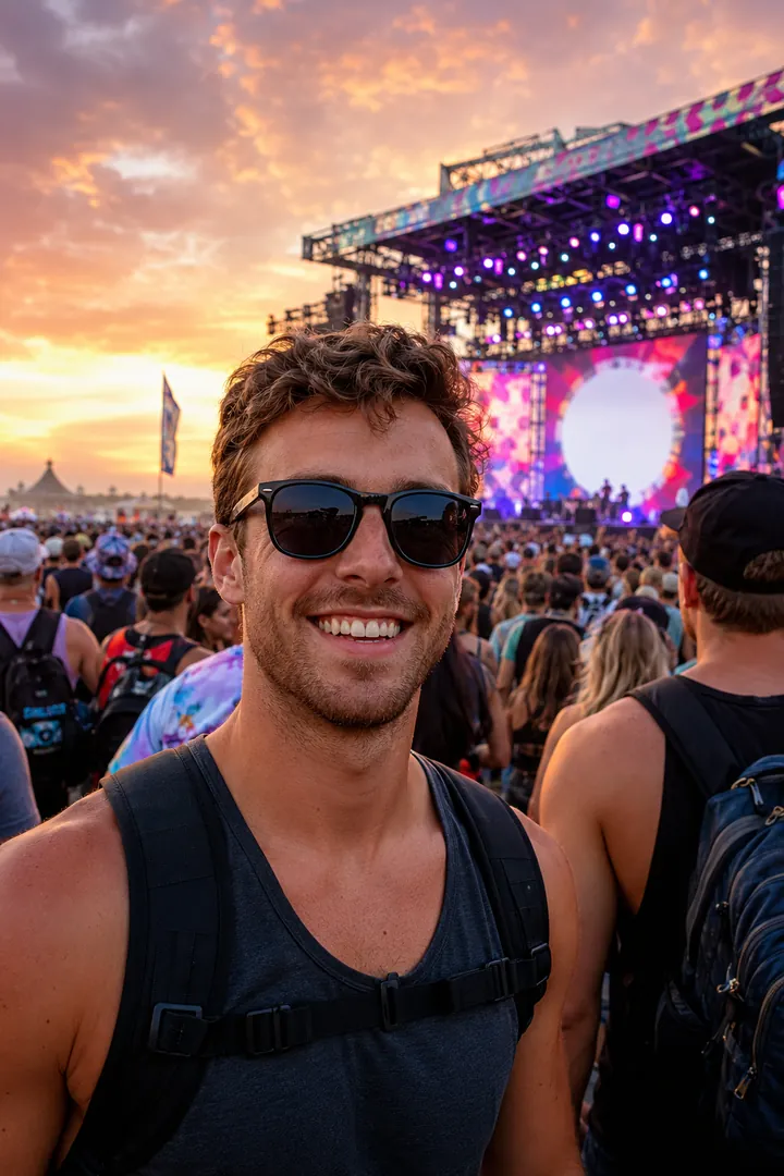 Modern Music Festival: AI Music & Concert Vibes photo effect example 2