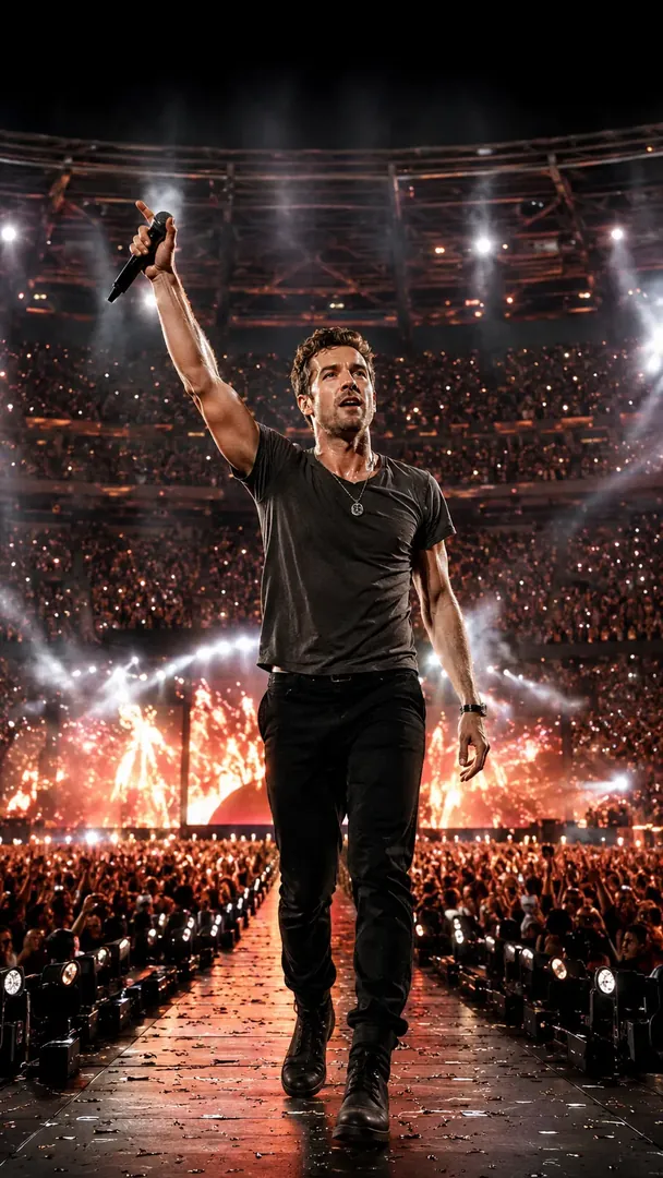Live Stadium Concert: AI Music & Concert Vibes photo effect