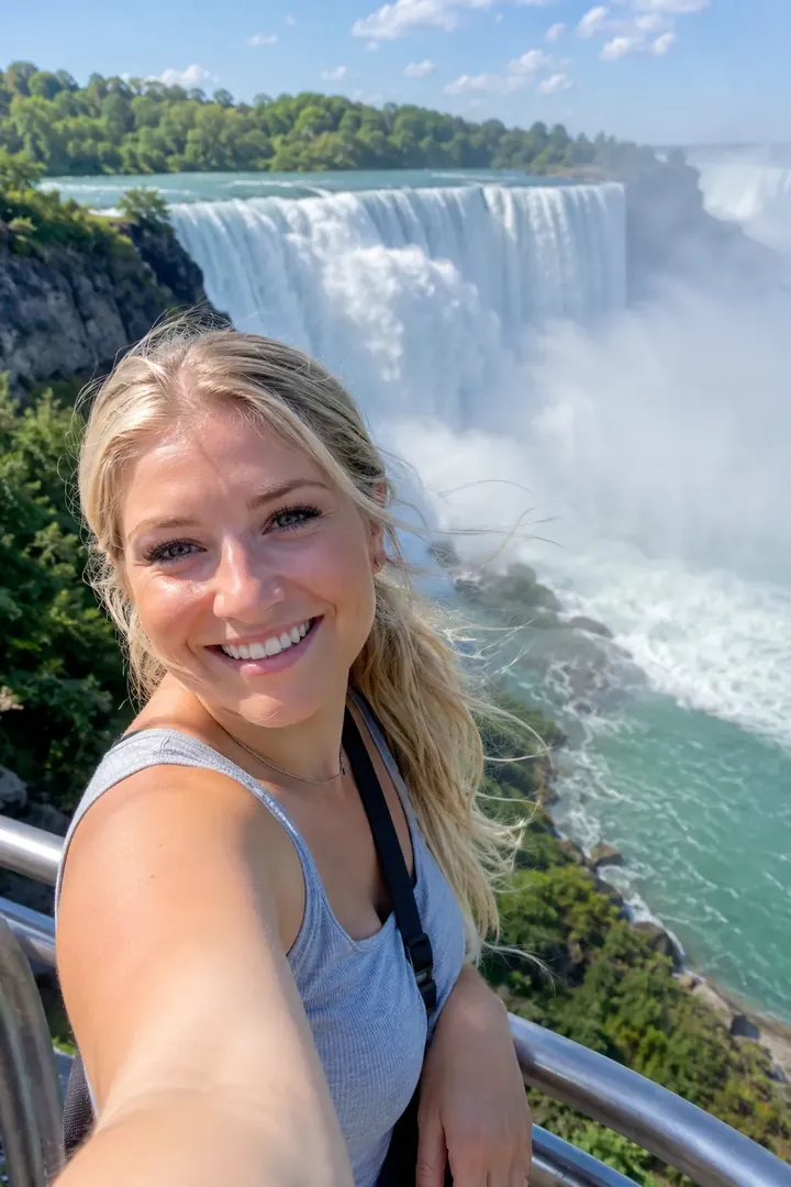 Niagara Falls: AI Great Outdoors & National Parks photo effect