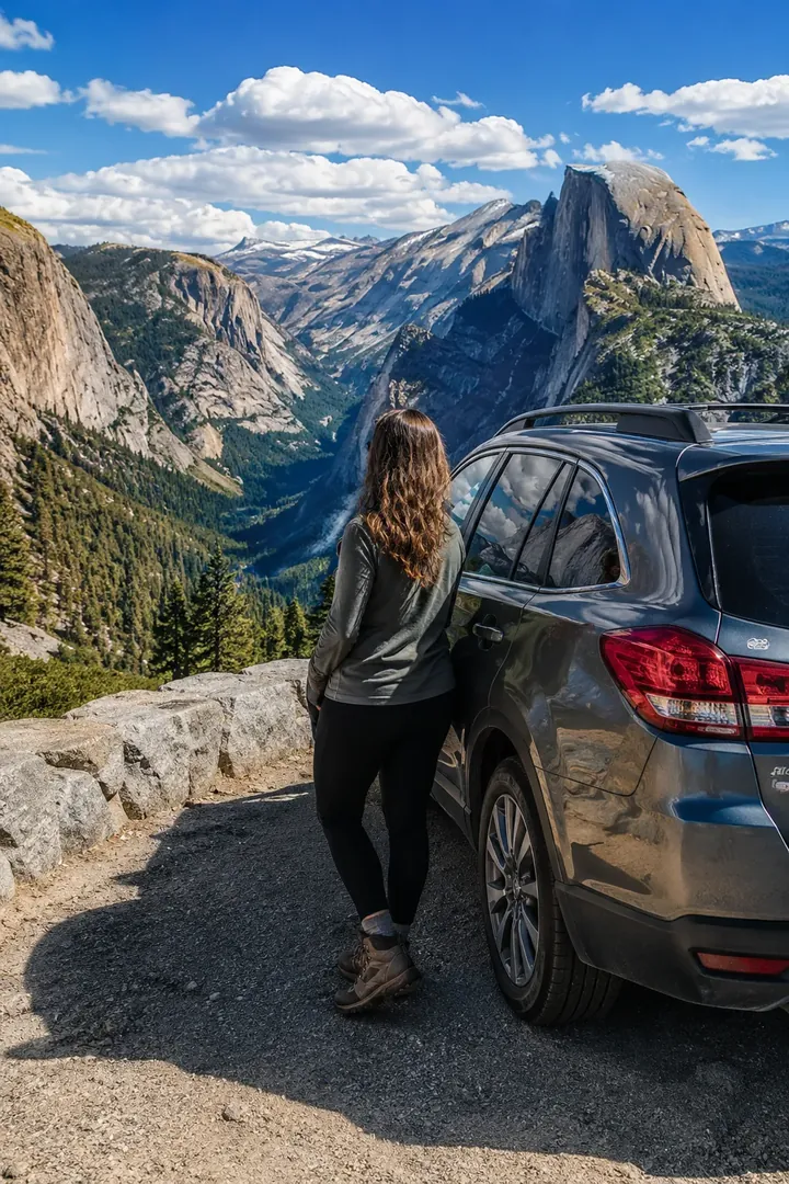 National Park Road Trip: AI Road Trip & Summer Drives photo effect example 2