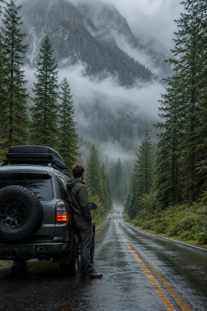 Pacific Northwest Drive: AI Road Trip & Summer Drives photo effect example 2