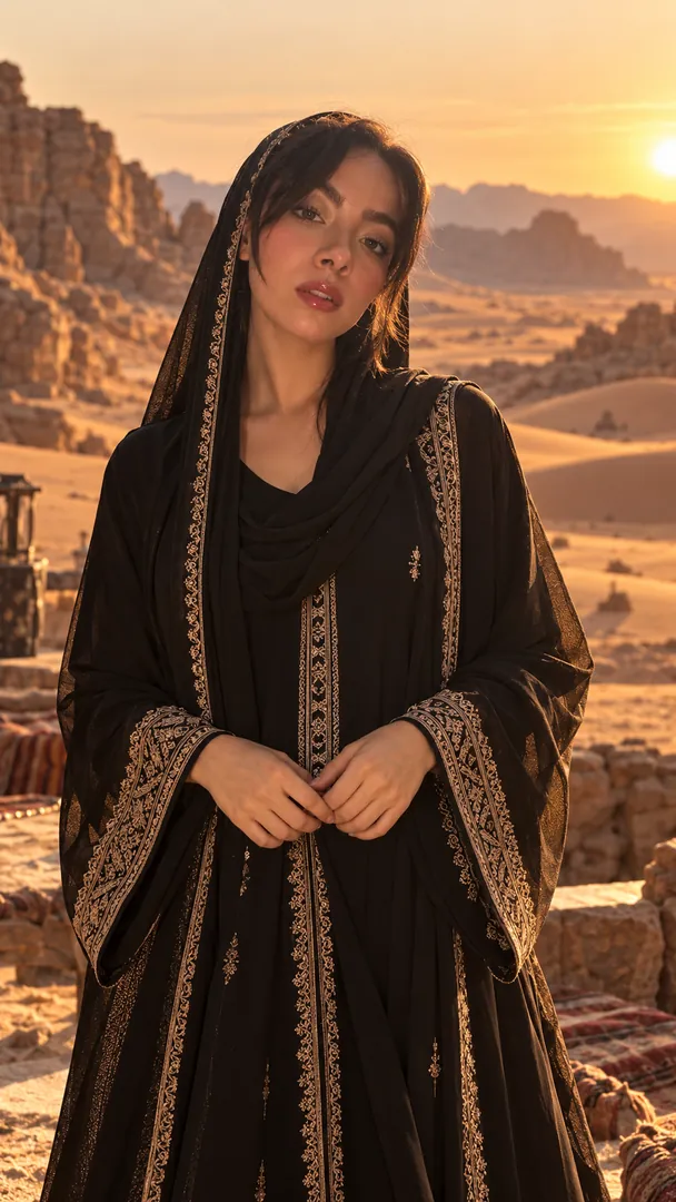 Arabic Style Photoshoot Ideas: Arabian Desert AI Photos