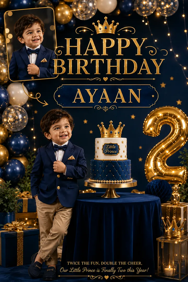 Superstar Studio: AI Birthday Posters & Custom Wishes photo effect