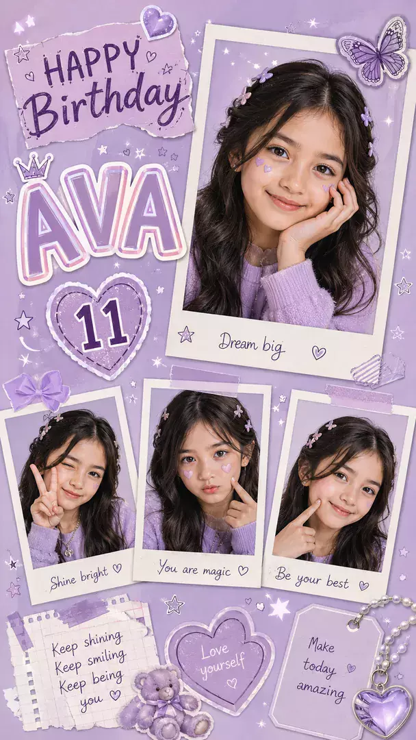 Photocard Booth — AI photo example