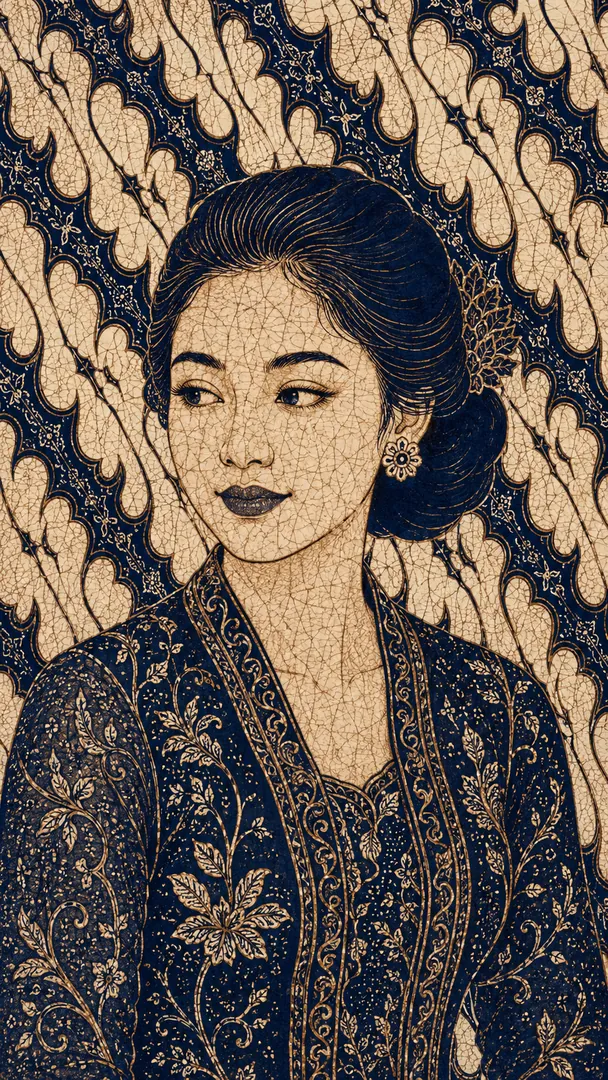 Batik Tulis Art: AI Cartoon & Art Styles photo effect