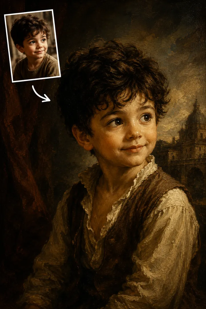 Oil Painting — AI photo example