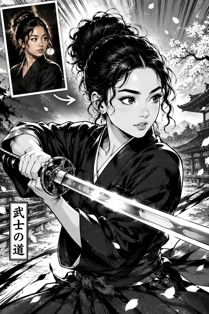 Manga — AI photo example