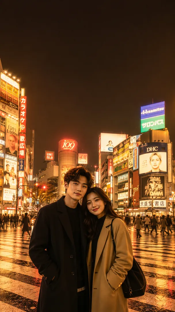 City Nights — AI photo example