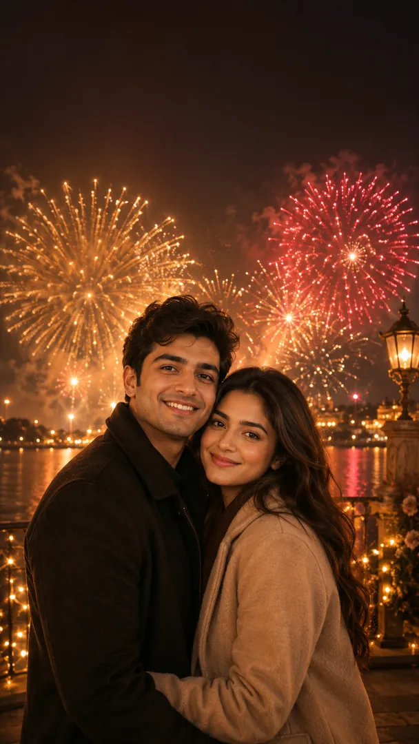 Night Celebrations — AI photo example