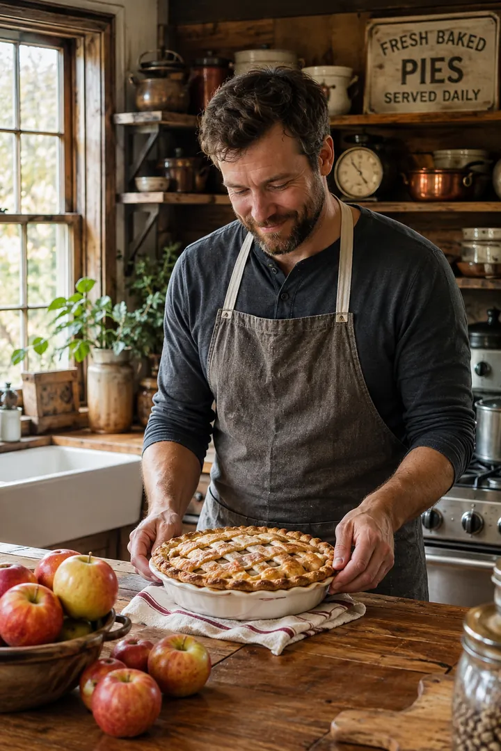 Grandma's Kitchen: AI Cozy & Autumn Aesthetic photo effect example 2