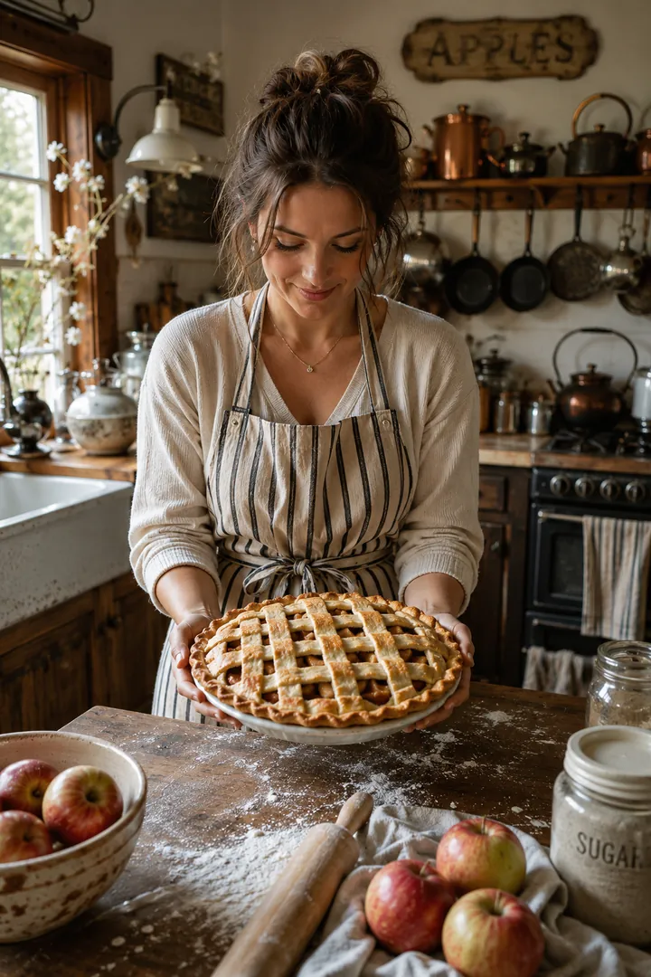 Grandma's Kitchen: AI Cozy & Autumn Aesthetic photo effect