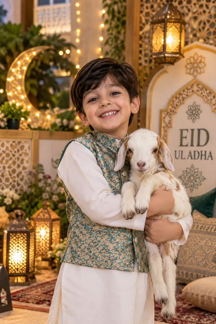 Kids Eid Outfit: AI Eid-ul-Adha photo effect