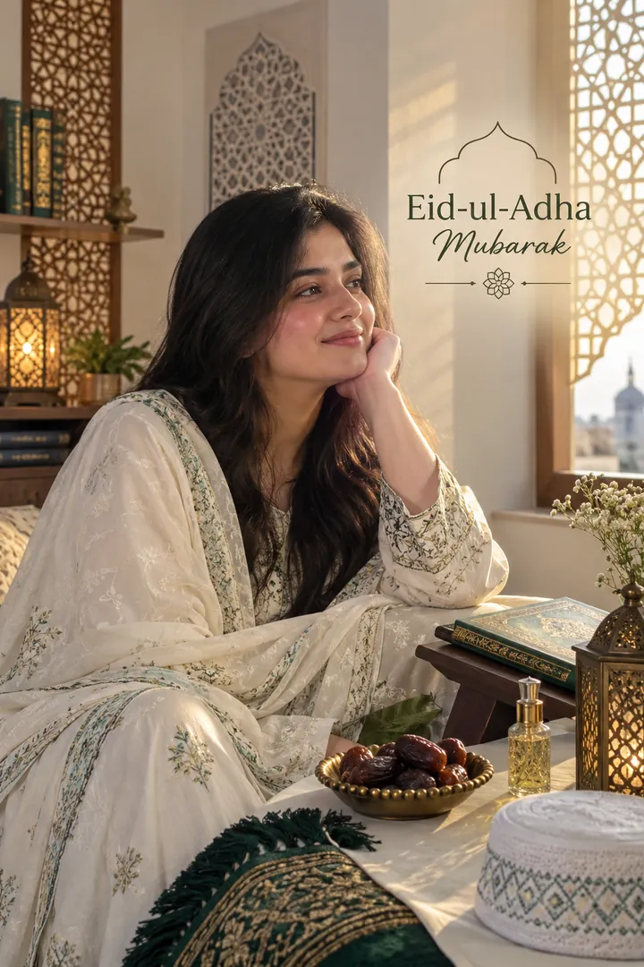 Eid Morning Portrait: AI Eid-ul-Adha photo effect