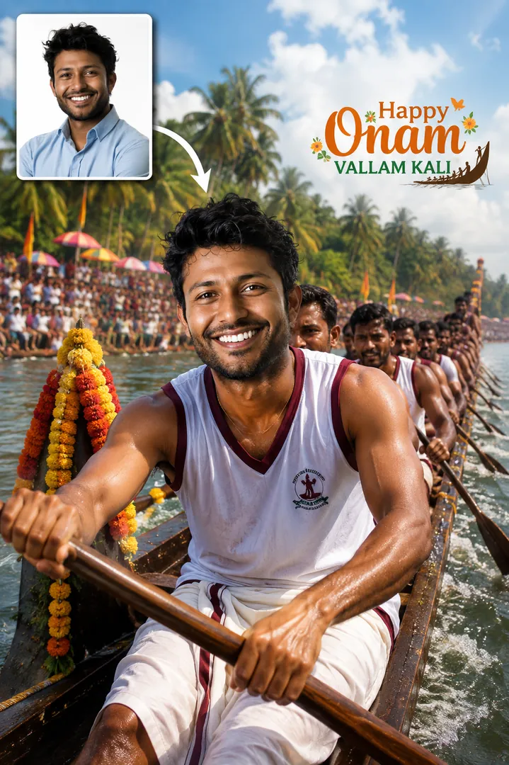 Snake Boat Race Champion: AI Festival Collection photo effect