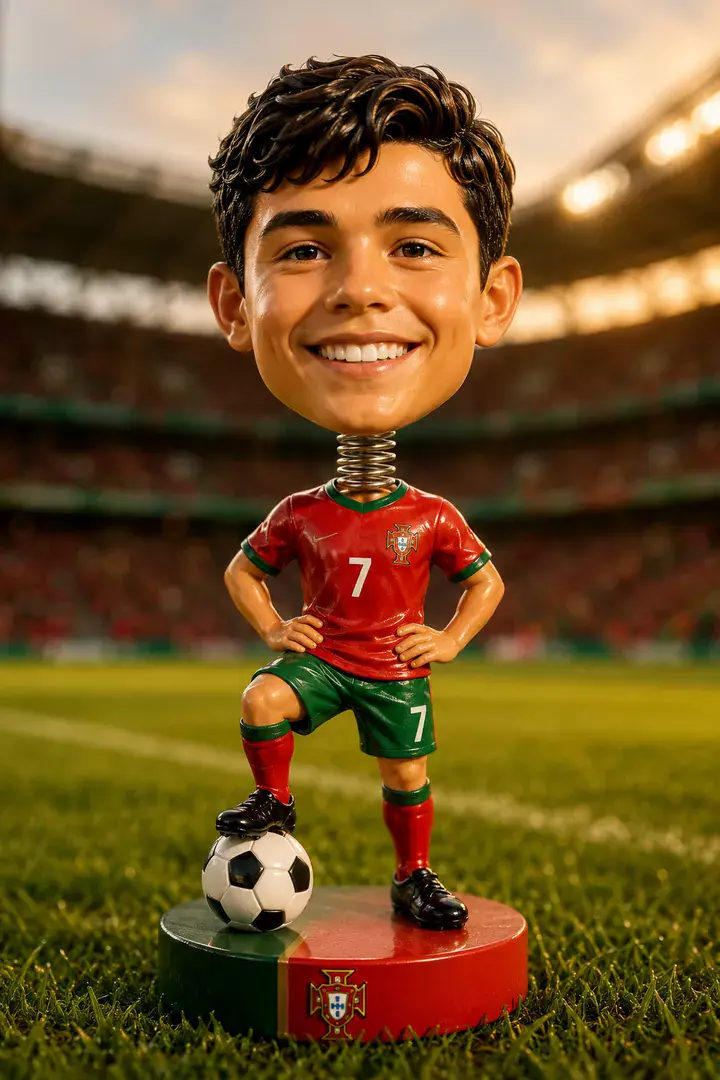 Bobblehead Star — AI photo example