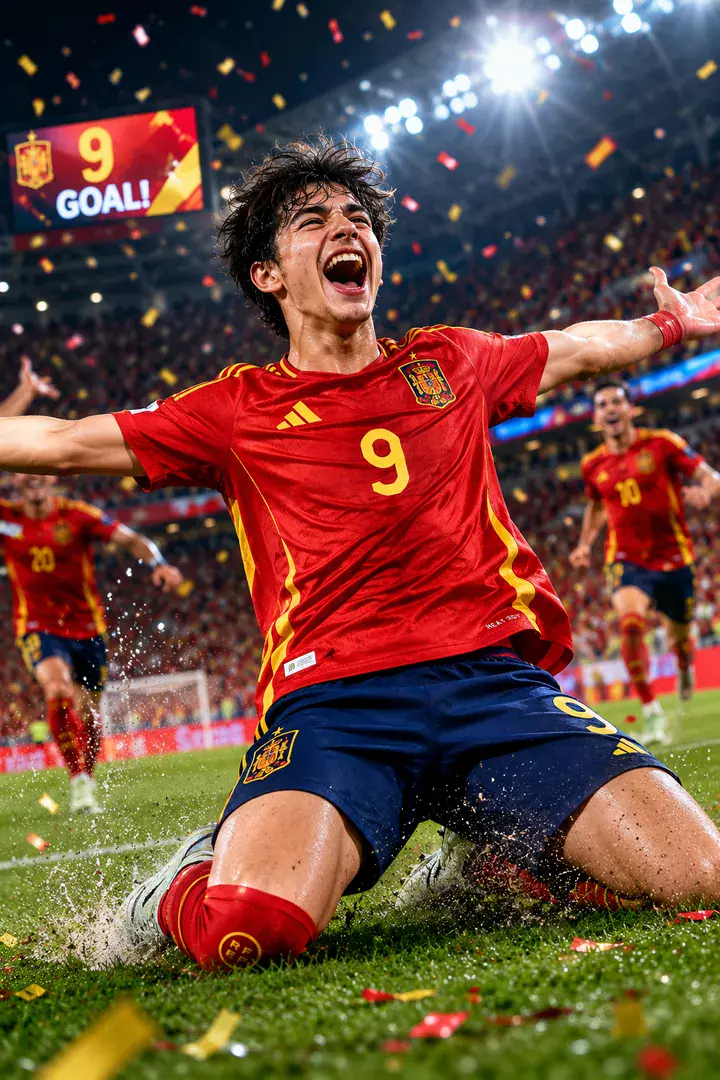 Goal Celebration — AI photo example