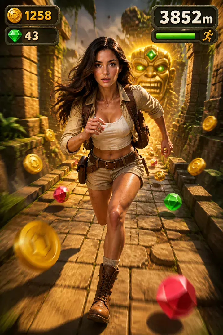 Temple Run — AI photo example