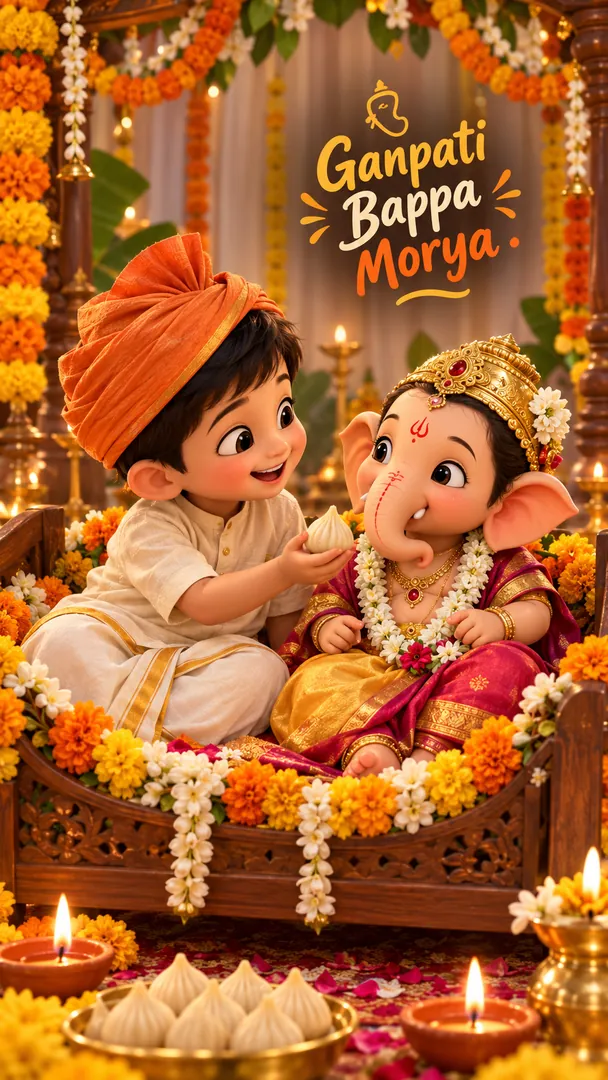 Bal Ganesh: AI Ganesh Chaturthi photo effect