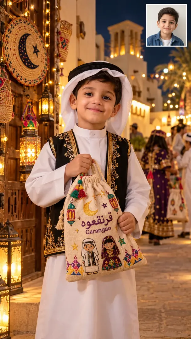 Gulf Festivals & Traditions: AI photo trends