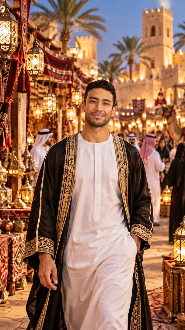 Gulf Cultural Festival: AI Gulf Festivals & Traditions photo effect