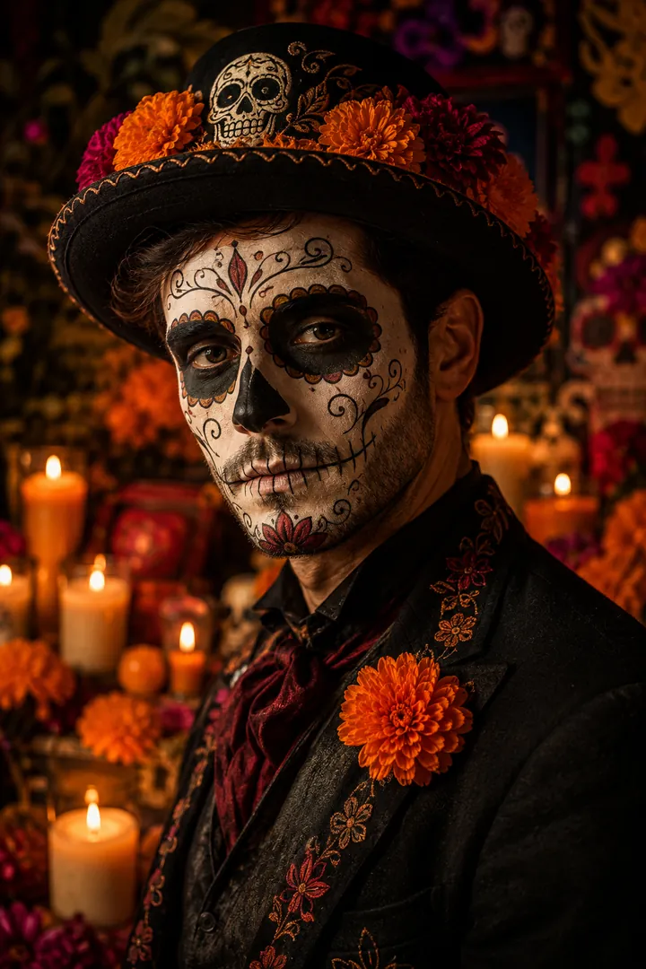 Day of the Dead: AI Halloween photo effect