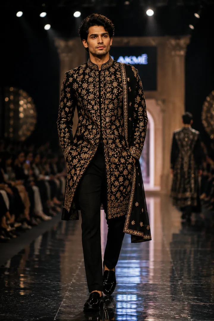 Runway Fashion Show: AI Hollywood & Fashion photo effect example 2