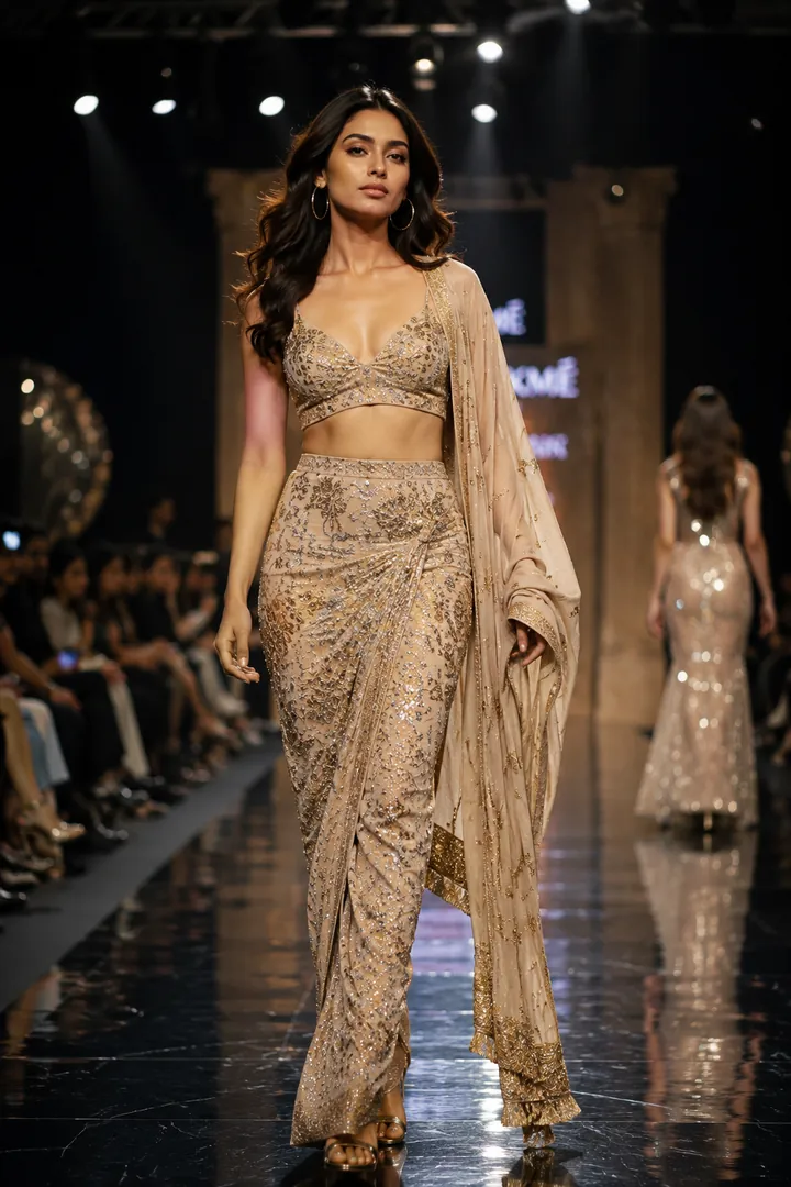 Runway Fashion Show: AI Hollywood & Fashion photo effect