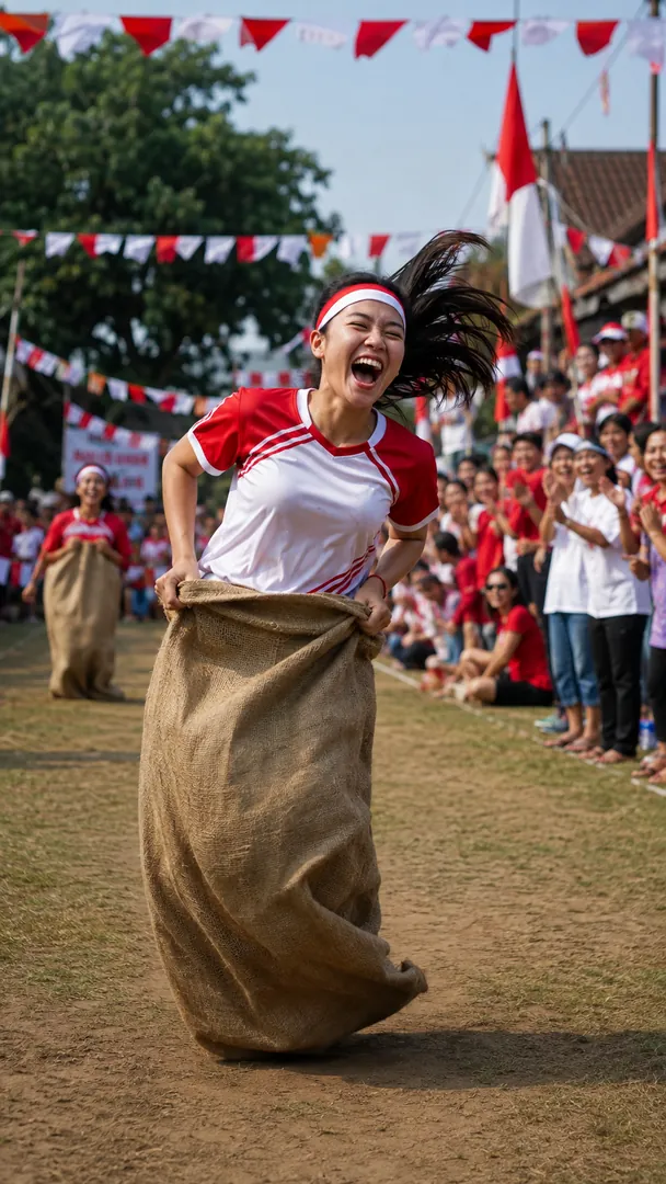 Merdeka Games: AI Indonesia Independence Day photo effect