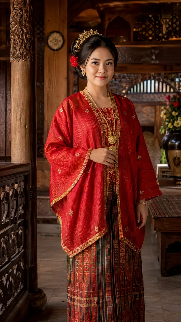 Baju Bodo: AI Indonesian Traditional Fashion photo effect