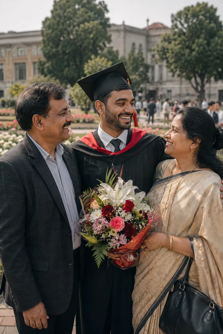 Graduation Day: AI Life & Milestones photo effect example 2