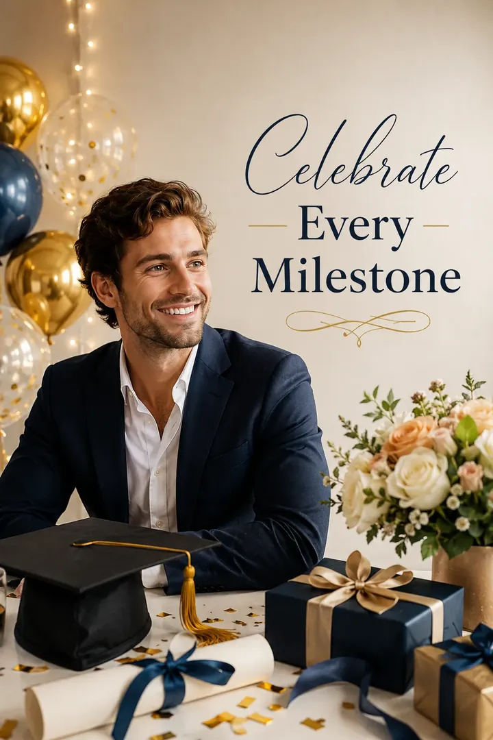 Milestone Greeting: AI Life & Milestones photo effect example 2
