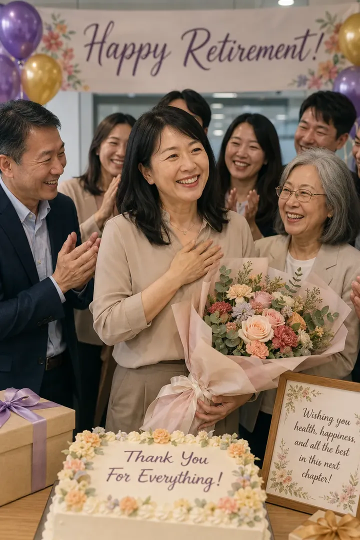 Retirement Celebration: AI Life & Milestones photo effect