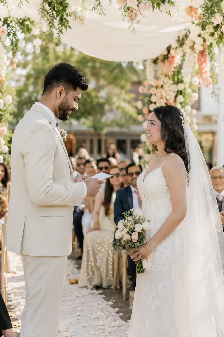American Wedding: AI Life & Milestones photo effect example 2