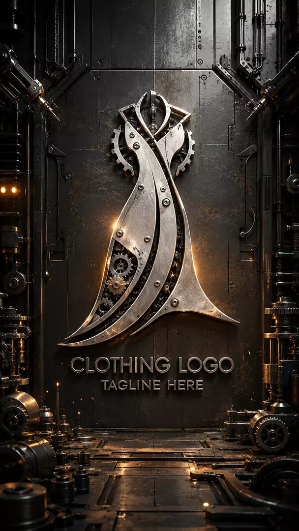 Mechanical Logo — AI photo example