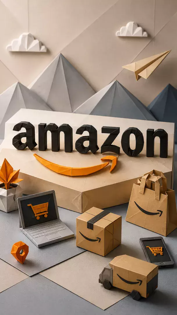 Origami Logo — AI photo example