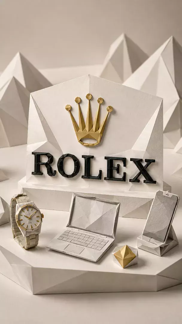 Origami Logo AI photo example 2