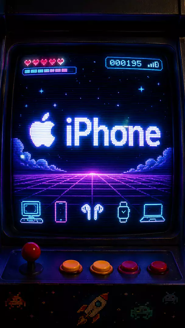 Pixel Arcade — AI photo example