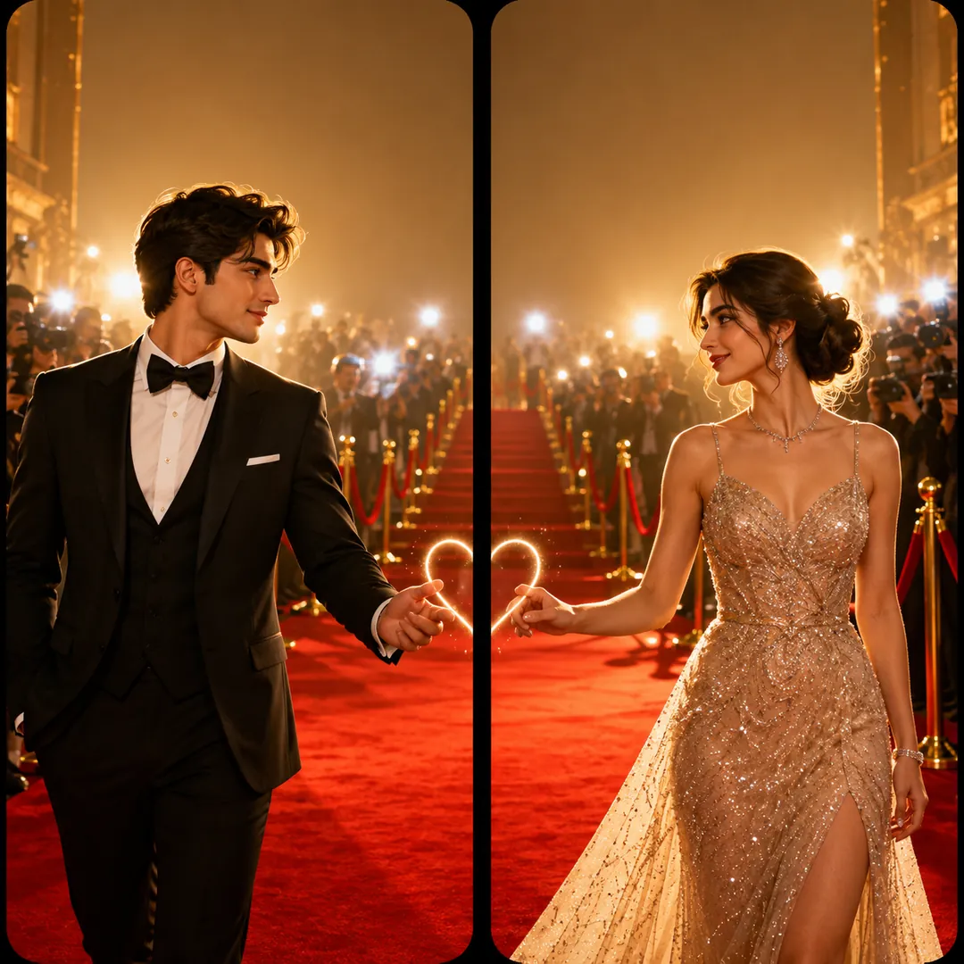 Glam & Gold AI photo example 2