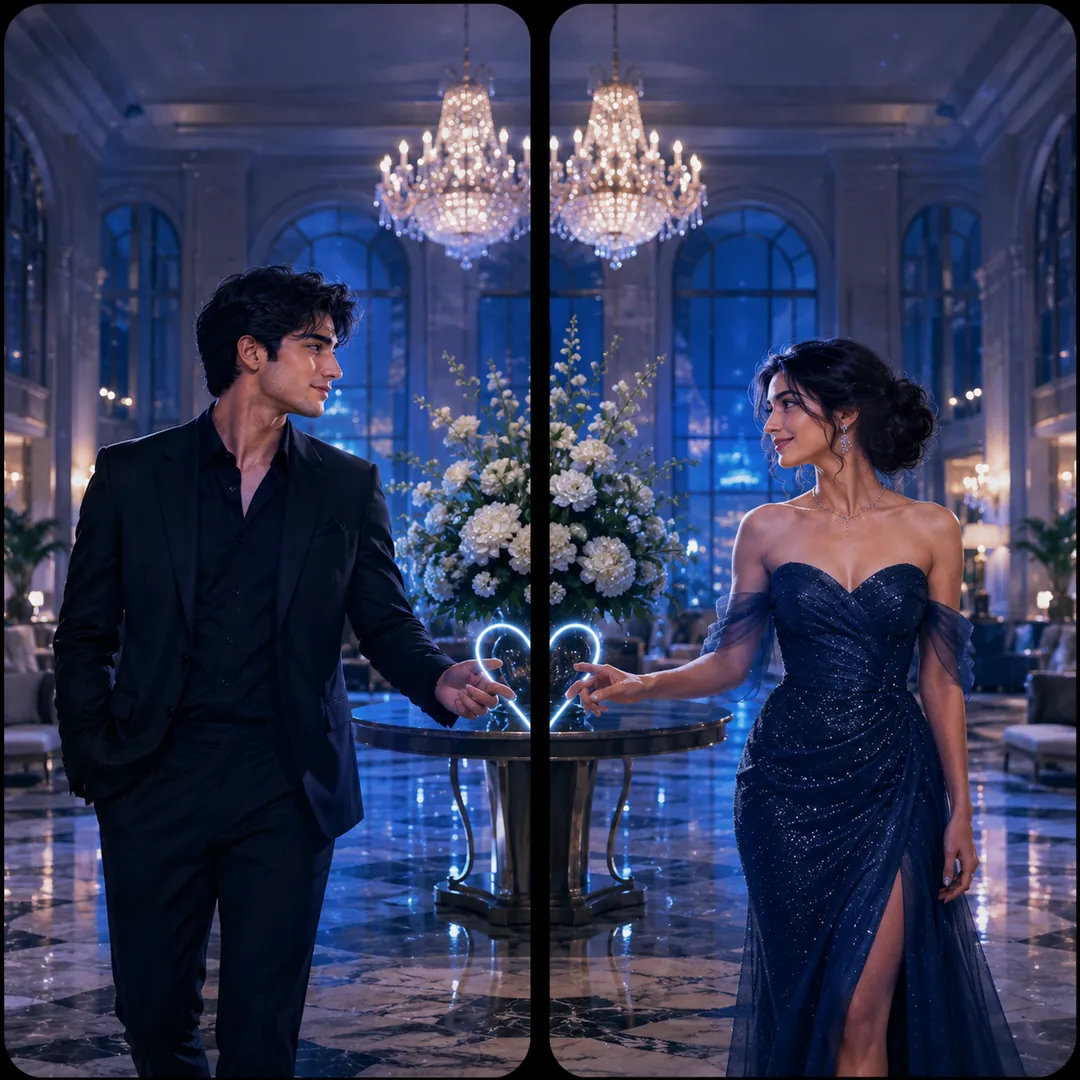 Glam & Gold — AI photo example