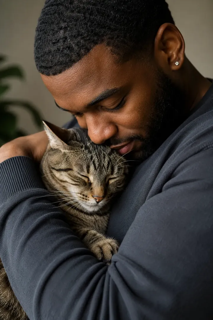 Best Friends Portrait: AI Me & My Pet photo effect example 2
