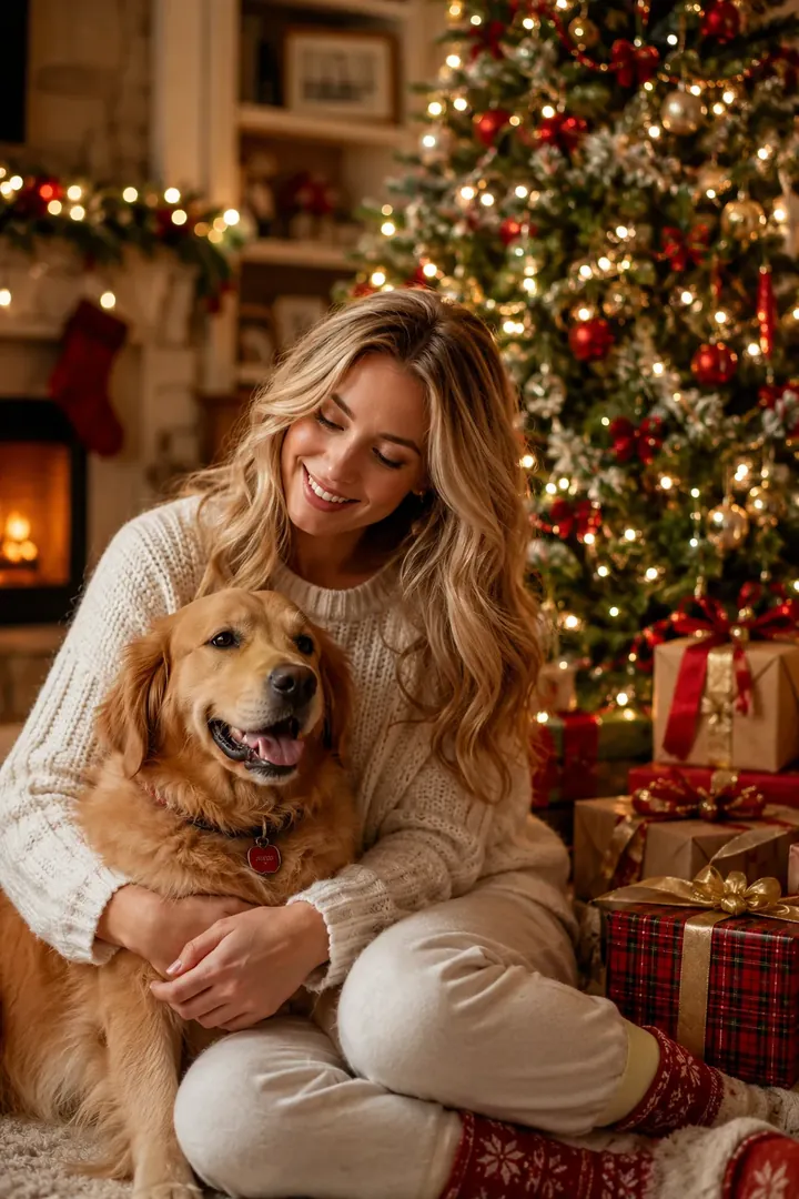 Christmas With My Pet: AI Me & My Pet photo effect