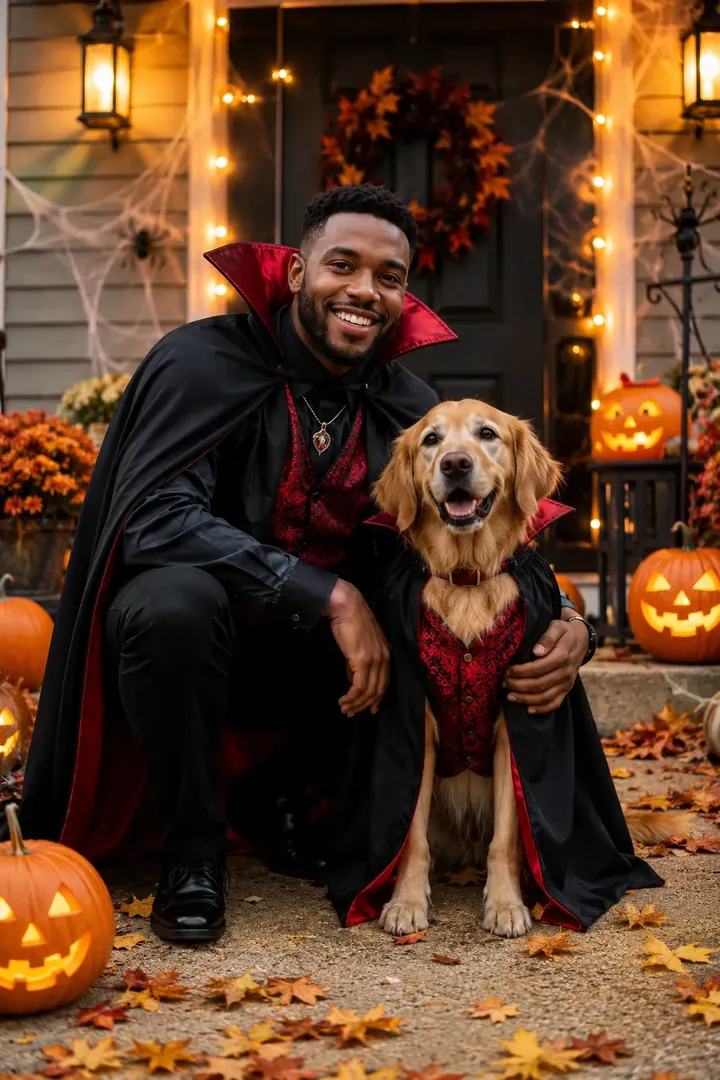Halloween With My Pet: AI Me & My Pet photo effect