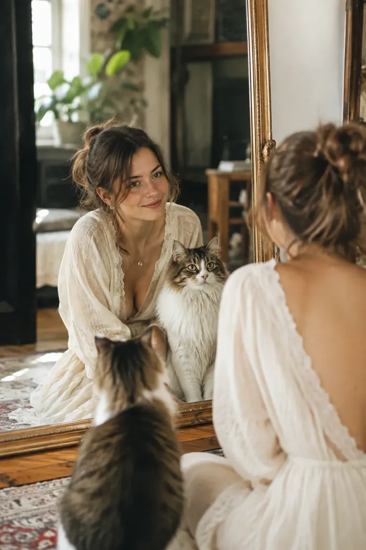 Pet & Owner Reflection: AI Me & My Pet photo effect example 2
