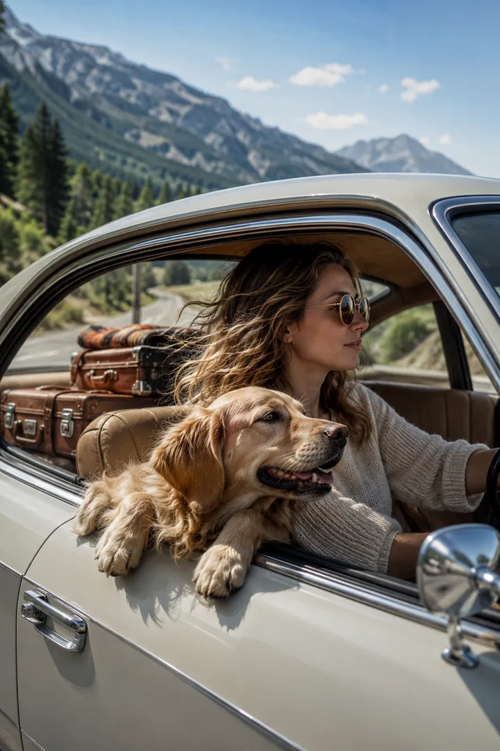 Pet Road Trip: AI Me & My Pet photo effect