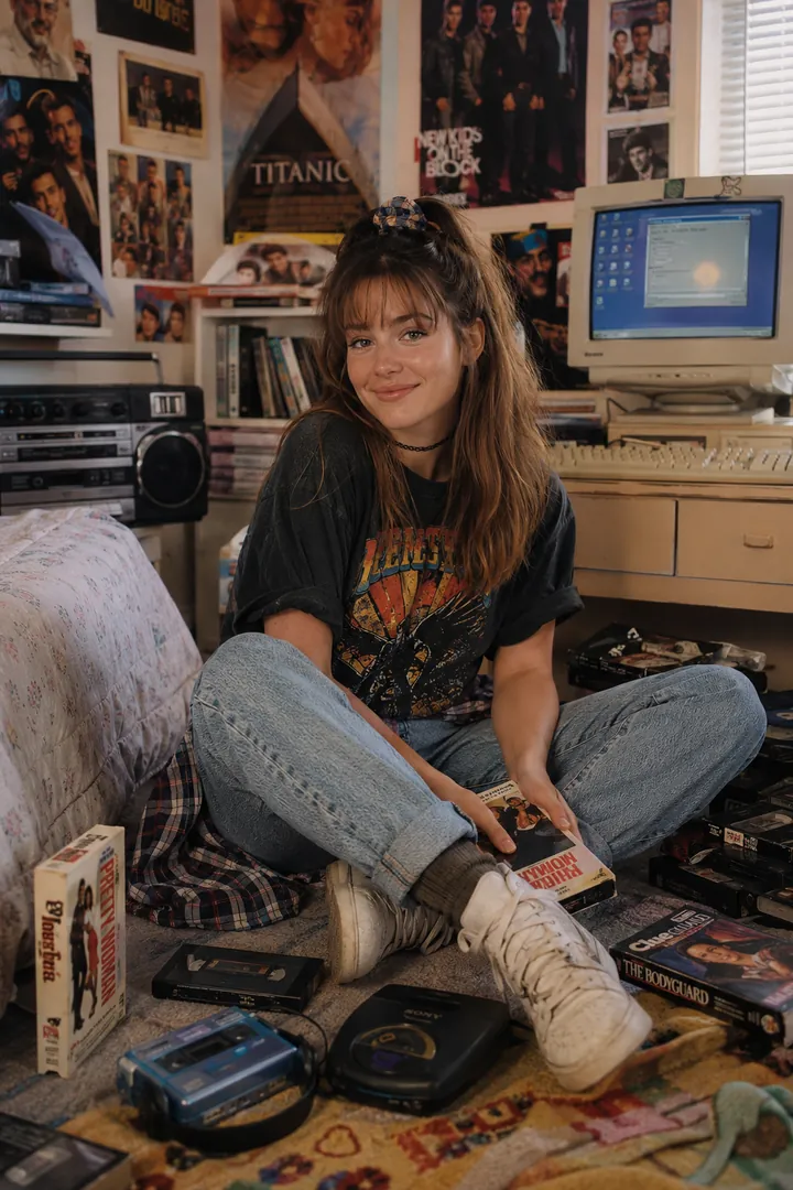1990s Nostalgia: AI Retro & Vintage Decades photo effect